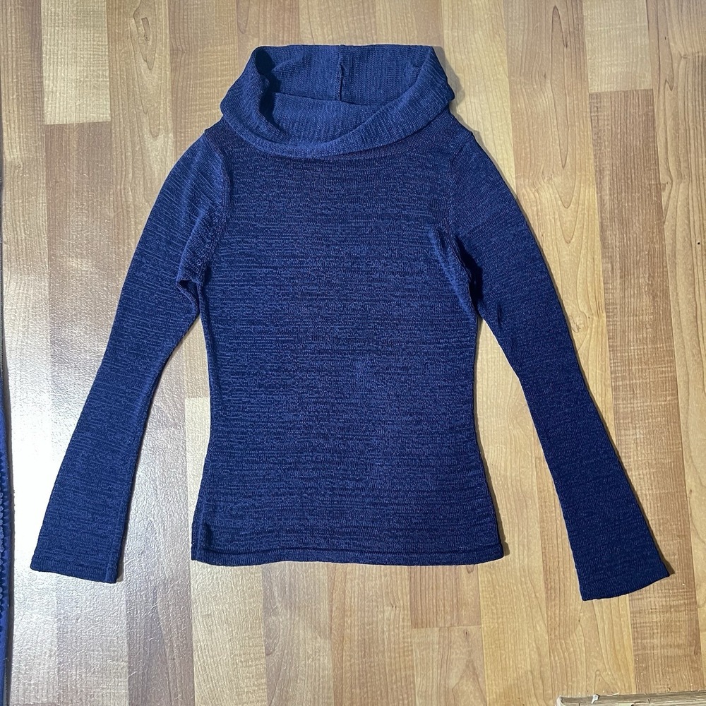 Beechers Brook Fairweather‎ Crowlneck Knit Sweater Women's Pullover Top Size S
